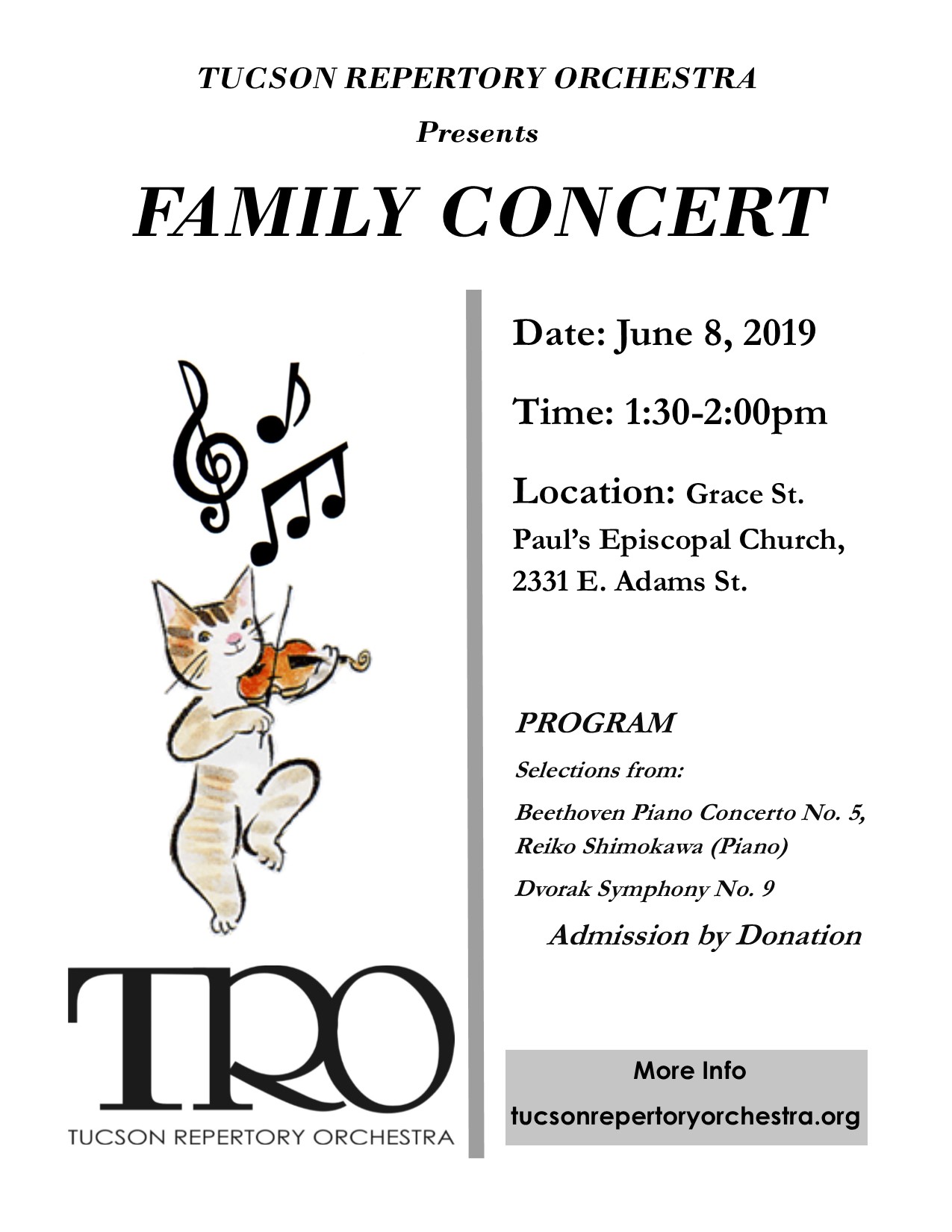TRO Family Concert 6.8.19